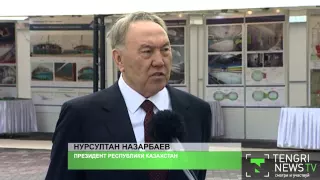 Нурсултан Назарбаев прокатился на метро от ''Сайрана'' до ''Москвы''