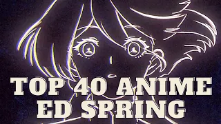 Top 40 Anime Endings da Temporada de Primavera (Spring) 2023