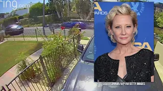 SkyFOX footage: Anne Heche crashes car into Mar Vista home