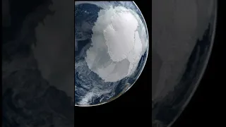 Antarctica seen from the Space || North Pole from space #space #nasa