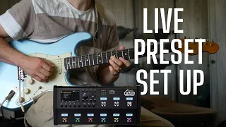 Setting Up a Live Preset for FM9