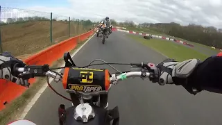 fatcats pitbike supermoto crash