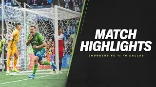 HIGHLIGHTS: Seattle Sounders FC vs. FC Dallas | October 19, 2019
