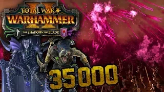 The Largest Shadow & The Blade Battle - Total War: WARHAMMER 2