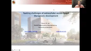 ERCC Webinar: Steven Jay-Tackling challenges of extracellular vesicle-based therapeutic development