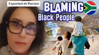 White South African Woman Says Her People Always Blame Black People For Their Failures