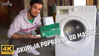 Nikad vise delova nisam promenio na masini za ves 4K