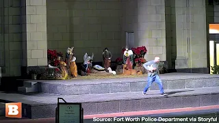 Man Caught on Camera STEALING Baby Jesus from Texas Manger