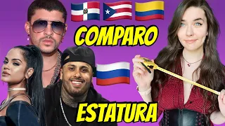 Comparo mi Estatura con Latinos Famosos