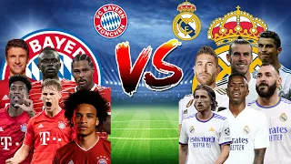 🔥ULTIMATE COMPARISON🔥Bayern Munich VS Real Madrid (Muller, Sane, Mane, Ronaldo, Benzema,Bale)