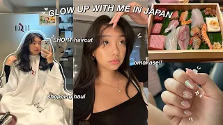 GLOW UP WITH ME 💇🏻‍♀️ cutting my hair AGAIN, GRWM + important life updates & new nails | JAPAN VLOG