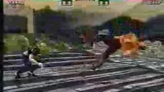 Virtua Fighter 3 Beta Version Lau's Great Wall of China Stage