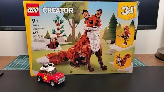 Unboxing | The Red Fox | LEGO 31154 | Forest Animals: Red Fox