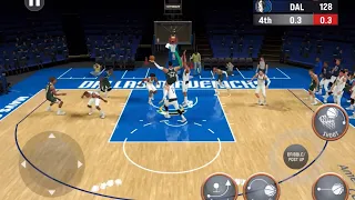 Layup Game winner in NBA 2K22 Mobile Association mode