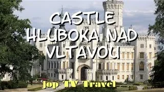 Tour of Hluboka nad Vltavou Castle in 6 minutes Southern Bohemia Czech Republic jop TV Travel