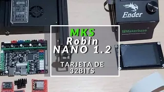 🤖MKS Robin Nano🤖 | Divers  TMC 2209 🔇 | Placa de 32 bits de Maker base | Meoras Ender 3