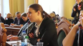 Юлія Гвоздович про порушення регламенту, сесія 30.12.2015
