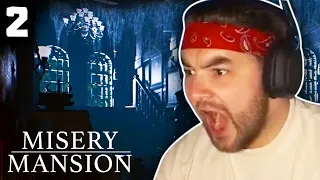 KingWoolz SCREAMS & RUNS From a DEMON in MISERY MANSION!! (Part 2 FINALE)