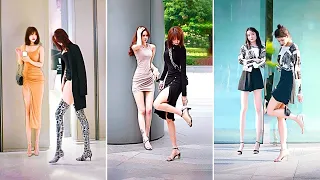 Mejores Street Fashion Tik Tok 2023 | Hottest Chinese Girls Street Fashion Style 2023 Ep.16