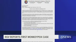 Rio Grande Valley confirms first case of monkeypox