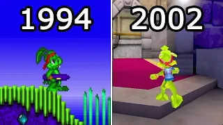 Evolution of Jazz Jackrabbit (1994-2002)