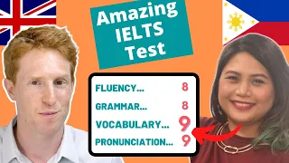 Band 8.5 IELTS Test | Filipino Speaking Test