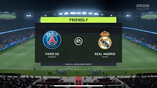 FIFA 22 . PSG Vs Real Madrid. PS4 slim gameplay.sadat play’s