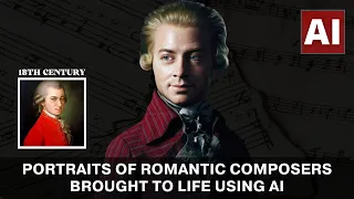 Portraits of Romantic Composers Brought To Life Using AI