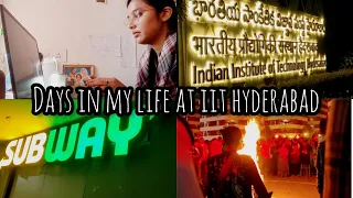 Days in My Life at IIT Hyderabad | Campus Life | Living alone |College student living alone| Vlog