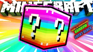 How To Download Rainbow 🌈 Lucky block Addon in Mcpe (Hindi)