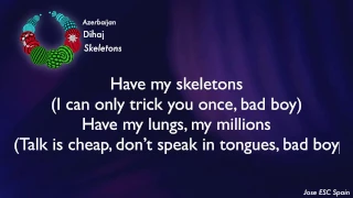 Dihaj - Skeletons (Azerbaijan) [Karaoke Version]