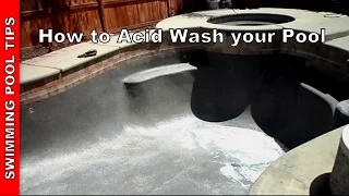 Acid Wash, How to Acid Wash Your Pool
