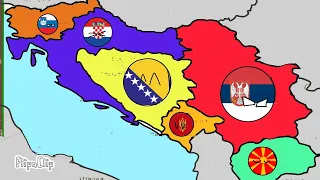 Карта Югославии 1 часть