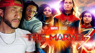 The Marvels Reaction | She Made Me Watch My First Marvel Movie!