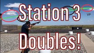 American Skeet Doubles station 3