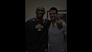 Djokovic paid tribute to his friend Kobe Bryant 🥺 😢