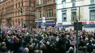 Royal Irish Homecoming Parade (Clip 1) 02 Nov 2008 BELFAST