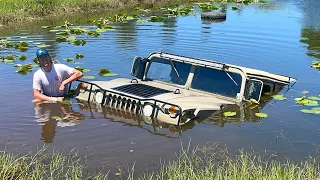 My Humvee Is Defective... (Sank It 3 Times in One Day)
