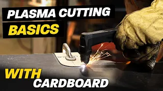 Using CARDBOARD TEMPLATES For Any SIMPLE Shape | PLASMA CUTTING for BEGINNERS!