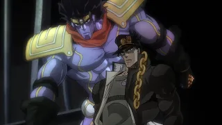 Outside Star Platinum’s world (no effects)