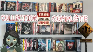 MA COLLECTION COMPLÈTE DE FILMS DE ZOMBIES 2023 (blu-ray , dvd , steelbook , coffret )