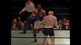 Sonny Liston vs Albert Westphal 1440p in Color - 4.12.1961