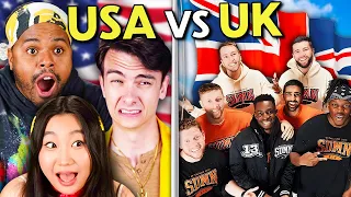 Americans Watch British YouTubers For The First Time!