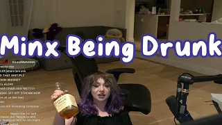 Justaminx FUNNY Drunk Moments - Recent minx twitch stream