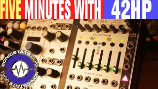 FIVE MINUTES WITH  42HP Feat. Mutable Instruments Stages