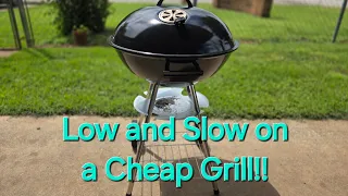 Let's see if we can go low and slow on a $42.00 grill from Dollar General.