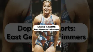 Doping in Sports: 1980’s East German Swimmer’s 💉#shorts #olympics