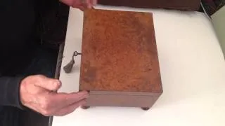 Burr Elm Table Box