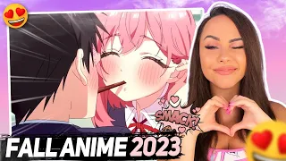 Upcoming Anime of Fall 2023 | Bunnymon REACTS
