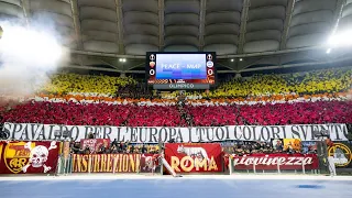 Roma-Brighton 4-0: l’inno “Roma, Roma, Roma”, la coreografia e il coro “i brividi mi vengono”